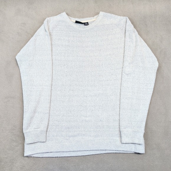 Pennant Sportswear Gorpcore Textured Terry Sweatshirt 2XL Grey Crewneck Pullover — photo 2